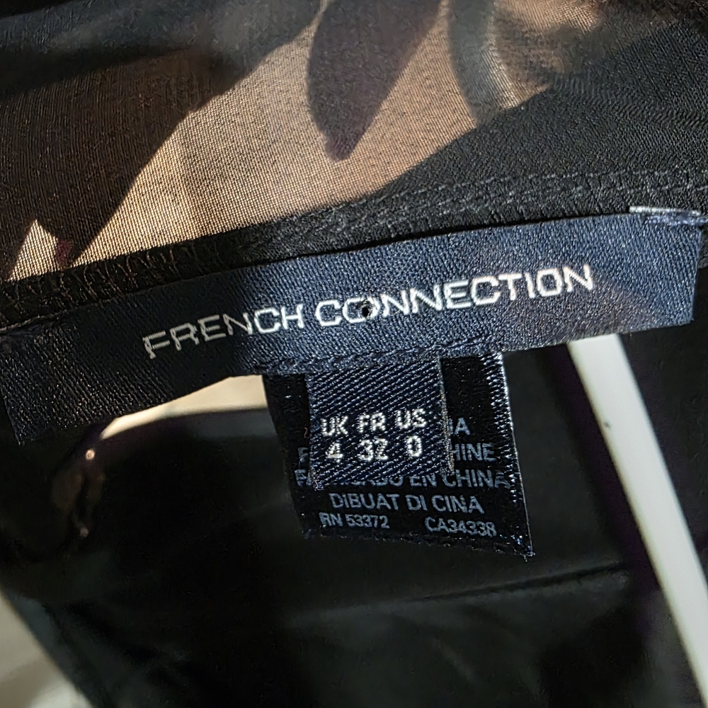 French Connection Black Dress
